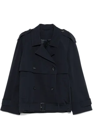 Totême Cotton Short Trench Coat