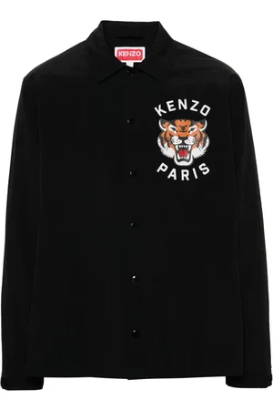 Kenzo Waterproof Jacket With Print
