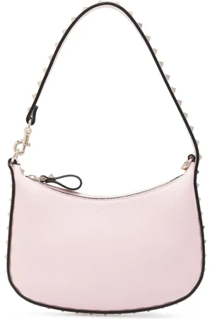 VALENTINO GARAVANI Rockstud Mini Leather Hobo Bag