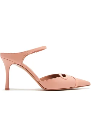 MALONE SOULIERS Bonnie 80 Leather Stiletto Mules