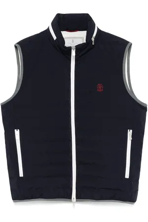 Brunello Cucinelli Nylon Down Vest