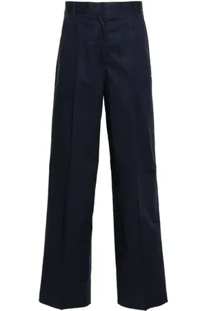 OFFICINE GENERALE Cotton Trousers