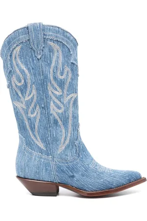 SONORA Denim Texan Boots