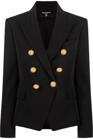 Balmain Double-breasted Wool Blazer