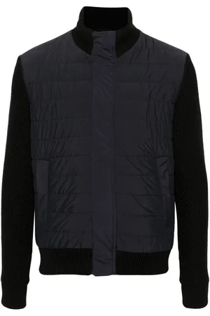 HERNO Nylon And Wool Bomber Jacket