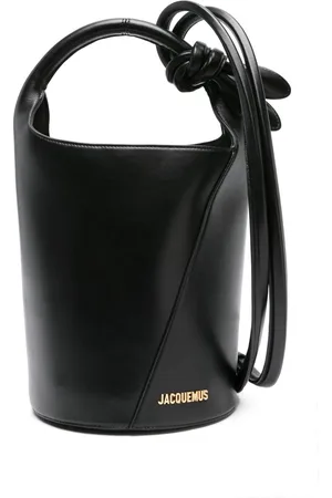 Jacquemus Le Petit Tourni Leather Bucket Bag