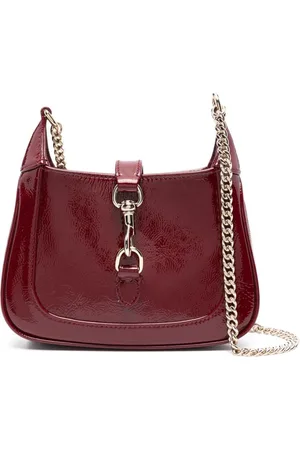Gucci Jackie Notte Patent Leather Mini Bag