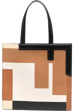 Fendi Flip Medium Leather Tote