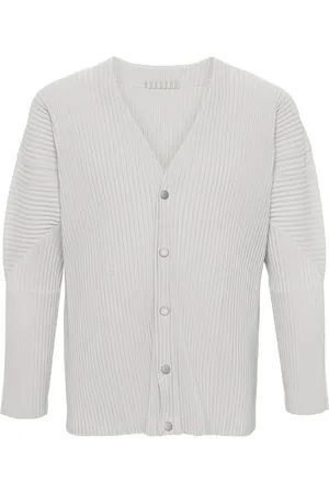 Issey Miyake Pleated Cardigan