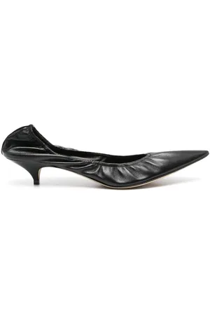 The Row Uxor Leather Pumps