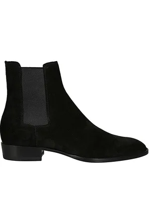 Saint Laurent Ankle Boot With Logo