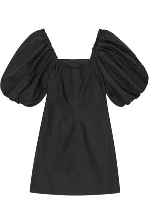 Ganni Organic Cotton Mini Dress