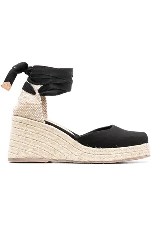 Castaner Tina Raffia Wedge Espadrilles
