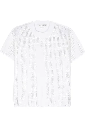 JUNYA WATANABE Opne-knit Crewneck T-shirt