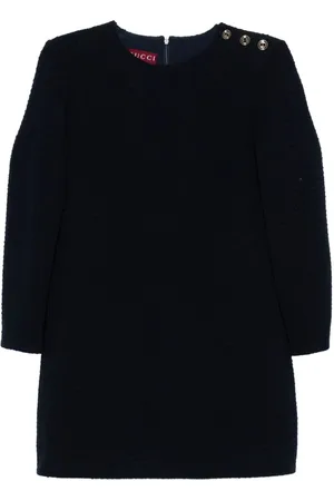 Gucci Bouclé Wool Short Dress