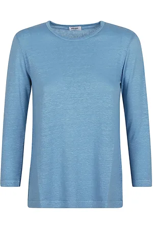 Base London Linen Jersey Long Sleeve T-shirt