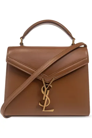 Saint Laurent Cassandra Mini Leather Crossbody Bag