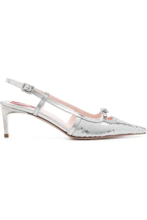 Roger Vivier Mini Buckle Slingback Pumps