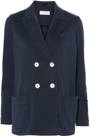 Circolo Oxford Double-breasted Jacket