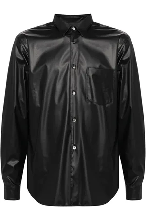 Comme des Garçons Faux Leather Shirt