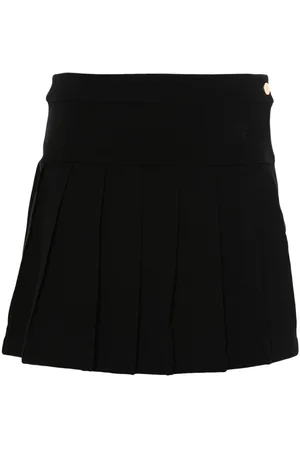 Palm Angels Monogram Pleated Skirt