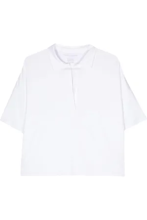 Majestic Oversized Viscose Polo Shirt
