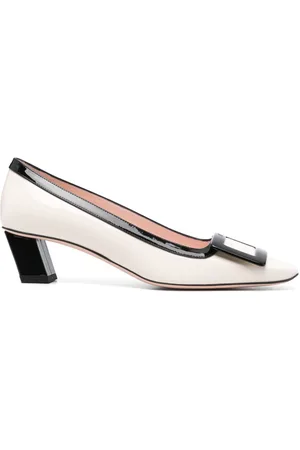 Roger Vivier Belle Vivier Leather Pumps