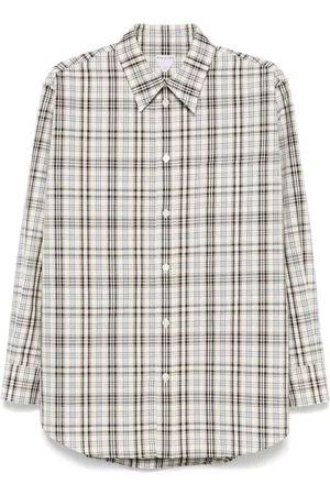 Bottega Veneta Checked Cotton Shirt