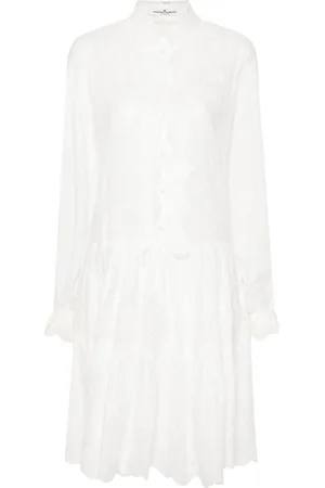ERMANNO SCERVINO Embroidered Shirt Dress