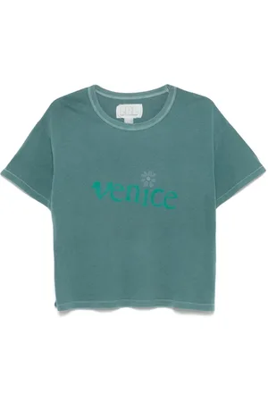 ERL Cotton T-shirt With Print