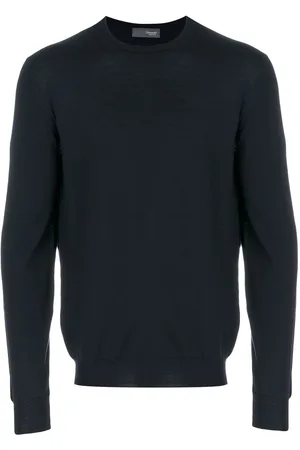 DRUMOHR Long Sleeve Crew Neck Sweater