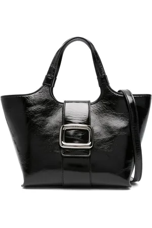 Roger Vivier Grand Vivier Choc Leather Mini Bag