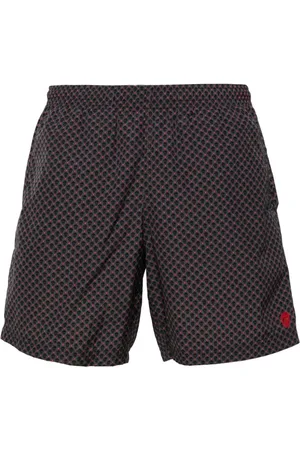 Alexander McQueen Dots Skull Swim Shorts