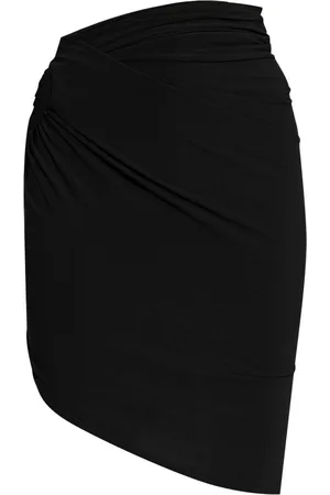 Jacquemus La Mini Jupe Drapeado Mini Skirt