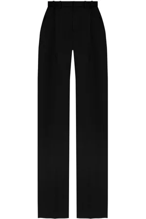 Saint Laurent Wool Wide-leg Trousers