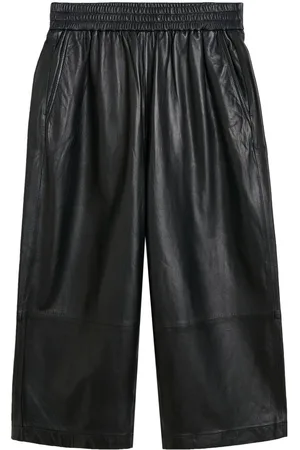 Herskind Eagle Leather Cropped Trousers