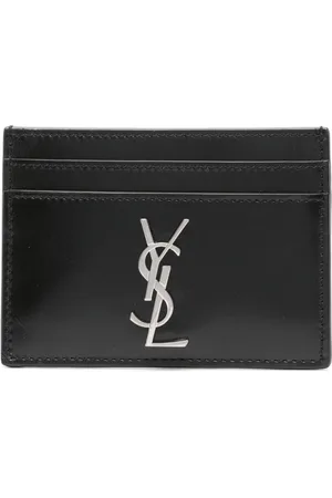 Saint Laurent Leather Wallet With Logo