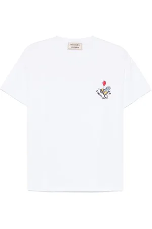 ALESSANDRO ENRIQUEZ Embroidered Cotton T-shirt