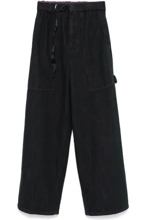 White Sand Cotton Cargo Trousers