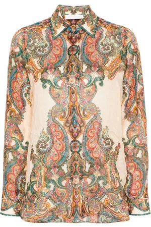 ZIMMERMANN Paisley Print Oversized Shirt