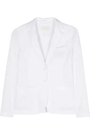 Circolo Single-breasted Pique Jacket