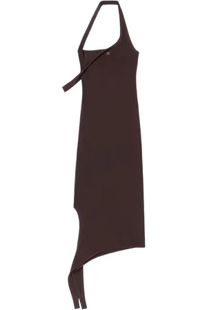 Courrèges COURRÈGES - Undressed Ribbed Midi Dress