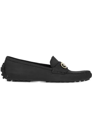 Salvatore Ferragamo Gancini Leather Loafers
