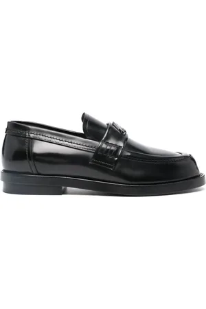 Alexander McQueen Seal Leather Loafers