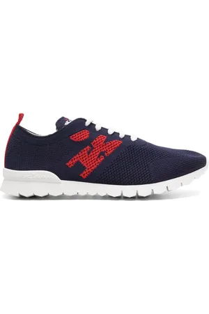Kiton Logo Cotton Sneakers
