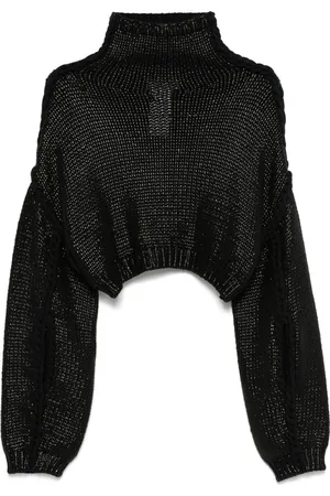 Sportmax Cropped Cotton Sweater