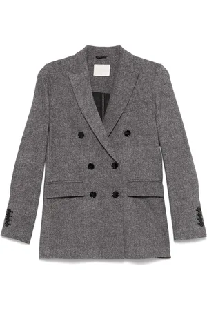 Circolo Cotton Double-breasted Jacket