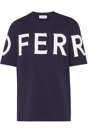 Salvatore Ferragamo Logo Cotton T-shirt