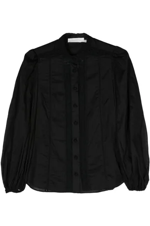 ZIMMERMANN Lace Trim Detail Shirt