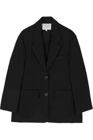 STUDIO NICHOLSON Wool Single-breasted Blazer Jacket